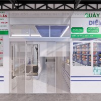 Thiết Kế Phòng Khám Kết Hợp Nhà Thuốc Bác Sĩ Ân Tại Cà Mau